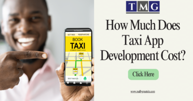 cost of taxi app development