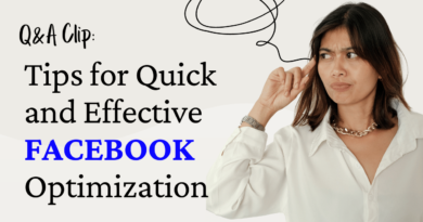 Tips for Quick and Effective FACEBOOK Optimization